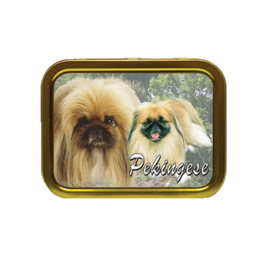 Pekingese Dog Breed Tobacco Tin & Products Gift