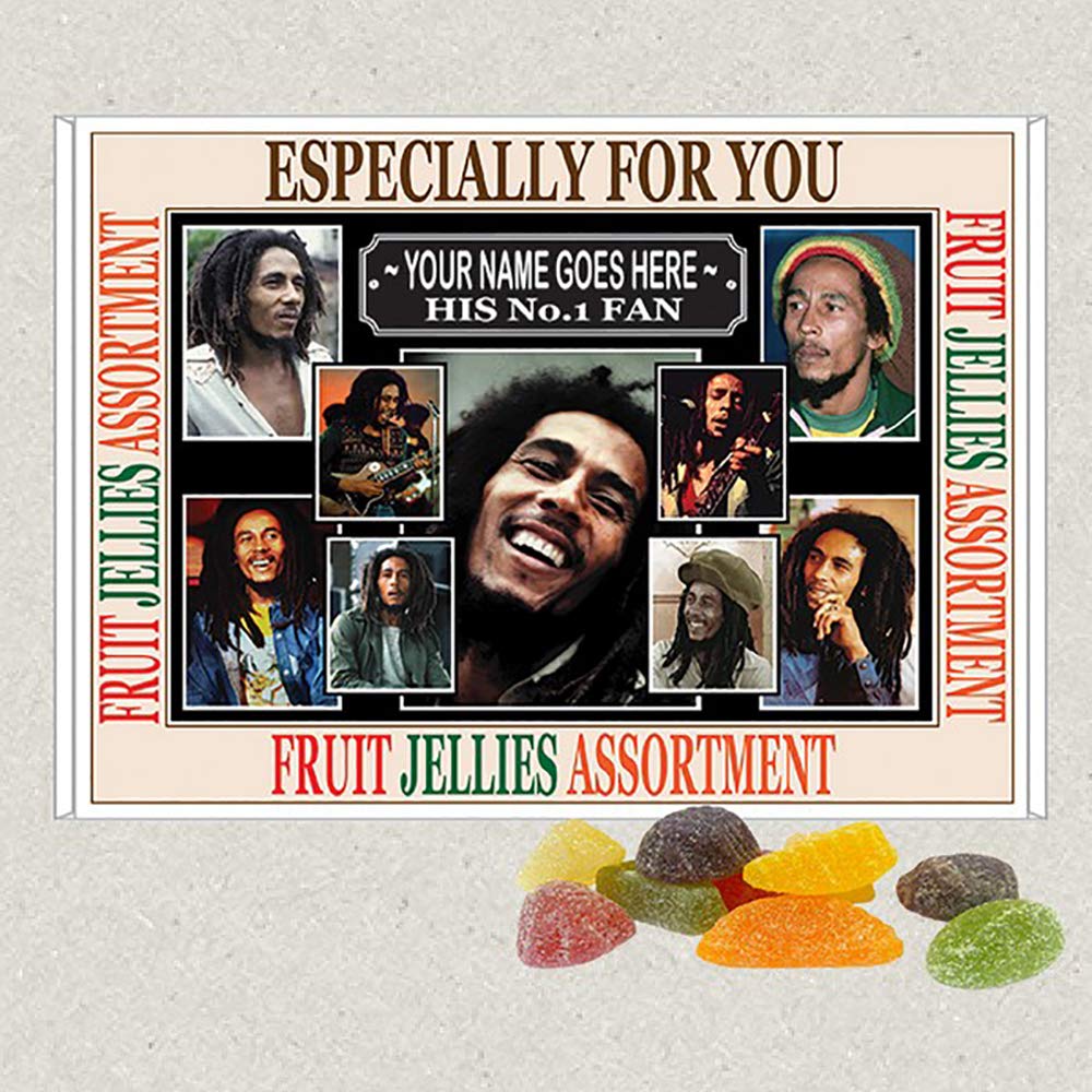 Bob Marley Personalised Icon Gift Boxed Sweets
