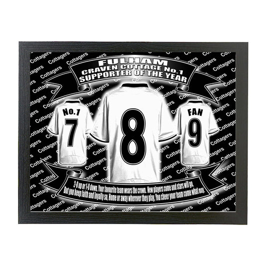 Fulham Football Shirt Picture Gift