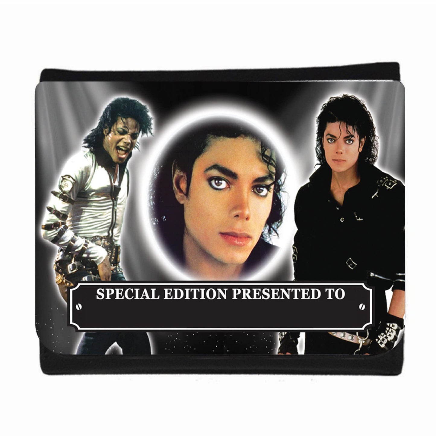 Jacko Singing Music Icon Personalised Wallet Gift Thriller