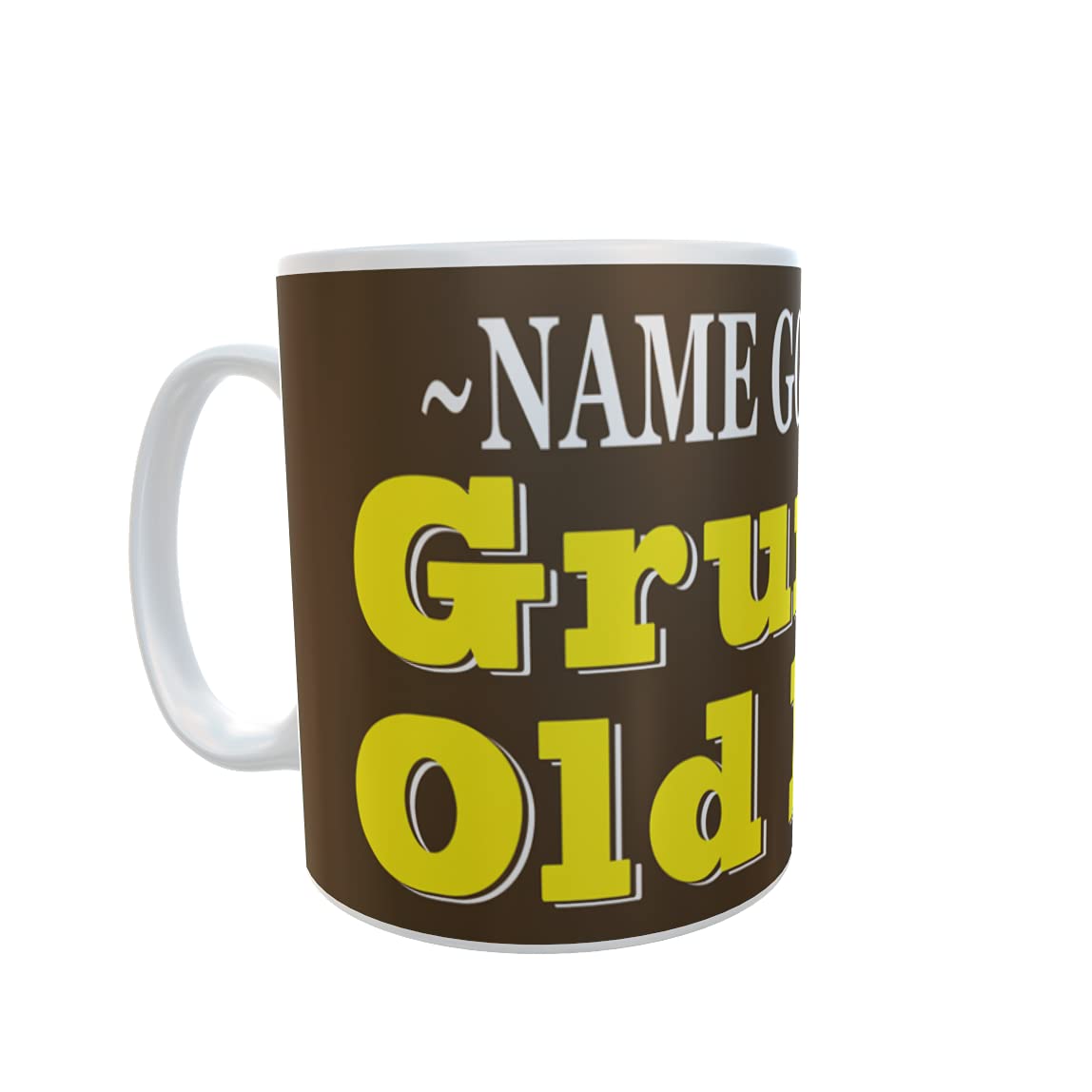 Grumpy Old Fart Personalised Ceramic Gift Gug