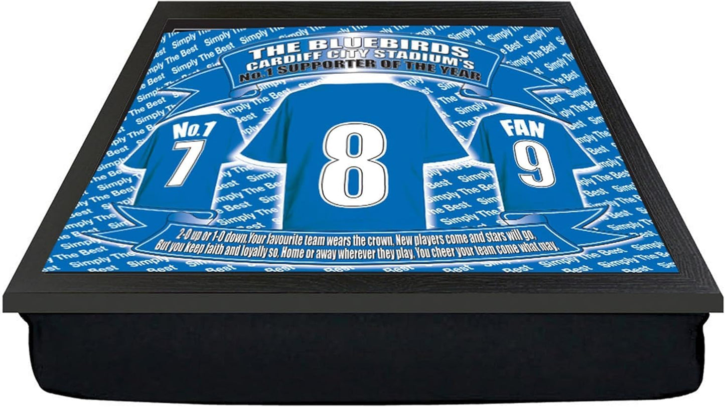 Cardiff Football Club Shirt Lap Tray And Mug Gift Set