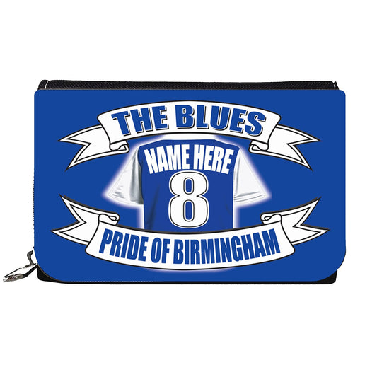 Birmingham Personalised Football Shirt Gift Purse