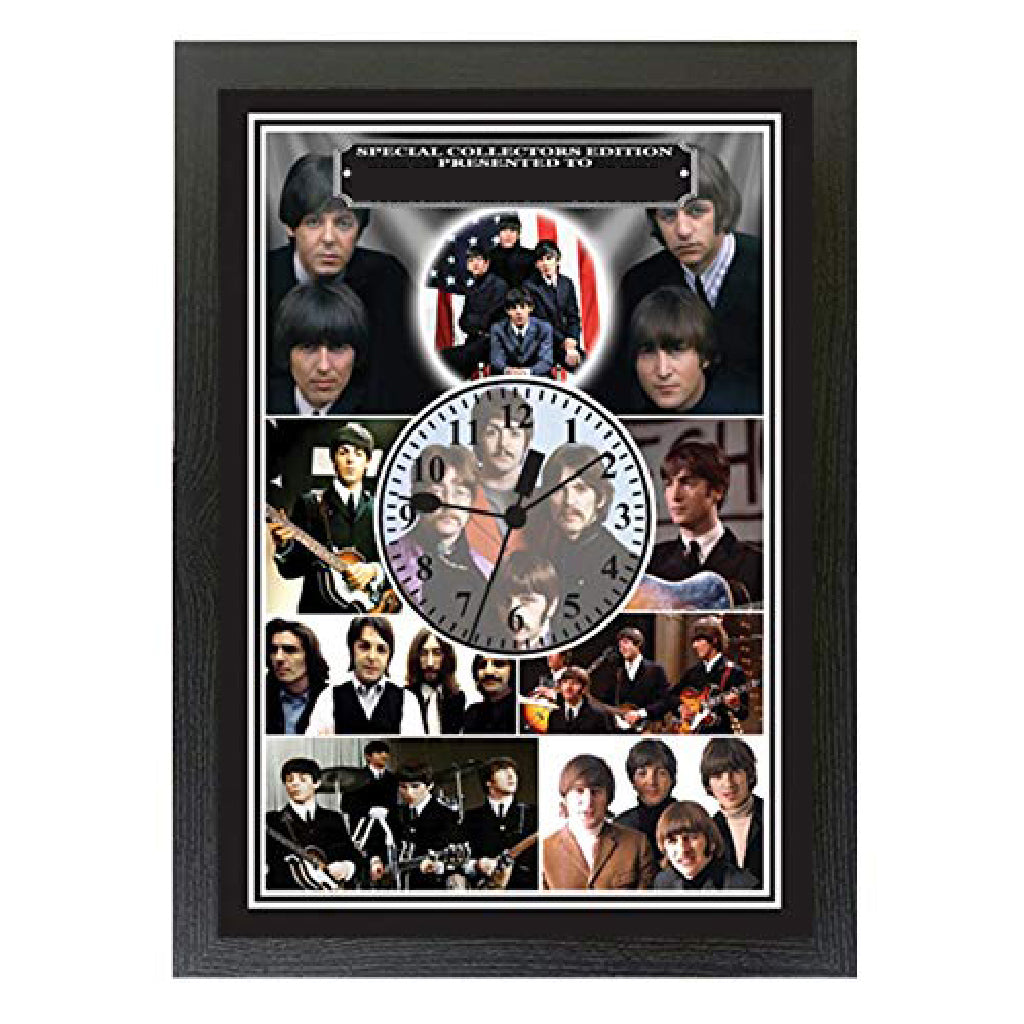 The Beatles Personalised Icon Gift Clock