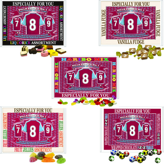 The Villa Football Shirt Gift Boxed Team-Aston Sweets