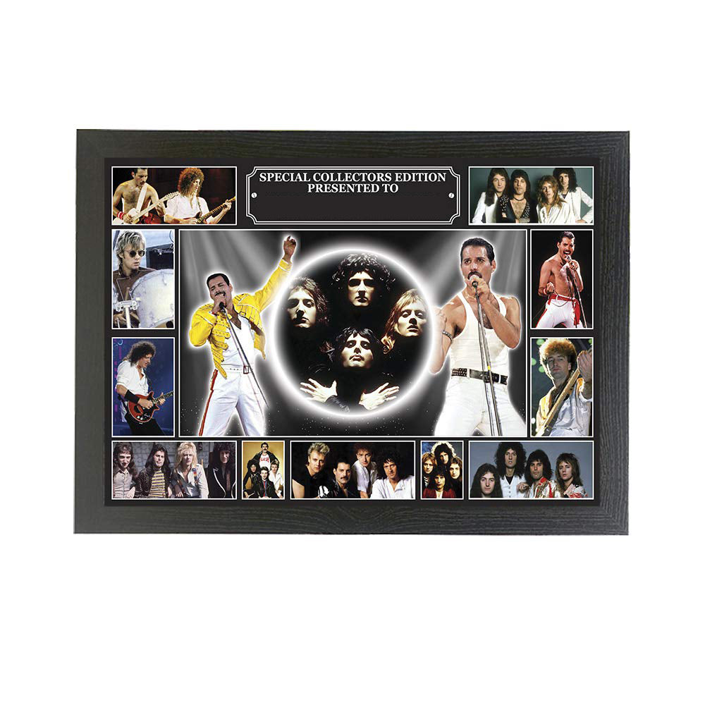 Freddie Mercury personalised icon framed picture gift