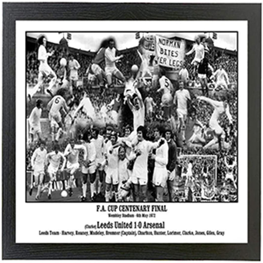Leeds United Football Norman Bites Yer Legs Picture Gift