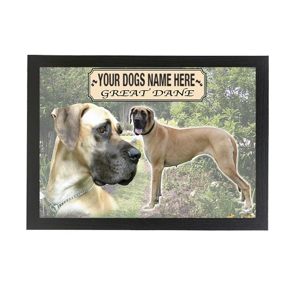 Great Dane Personalised Dog Breed Gift Lap Tray