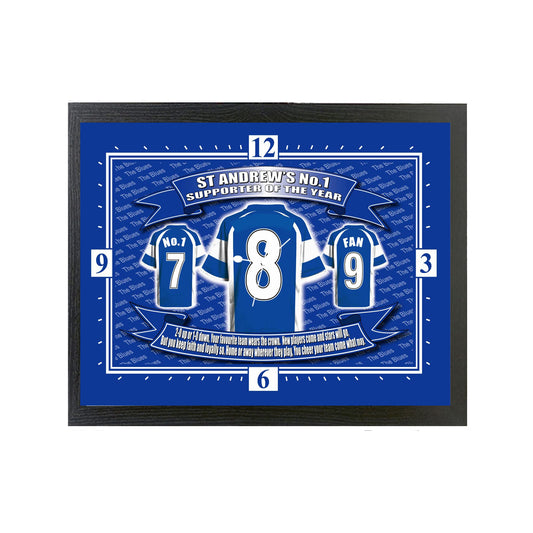 Birmingham Football Shirt Clock Gift Present