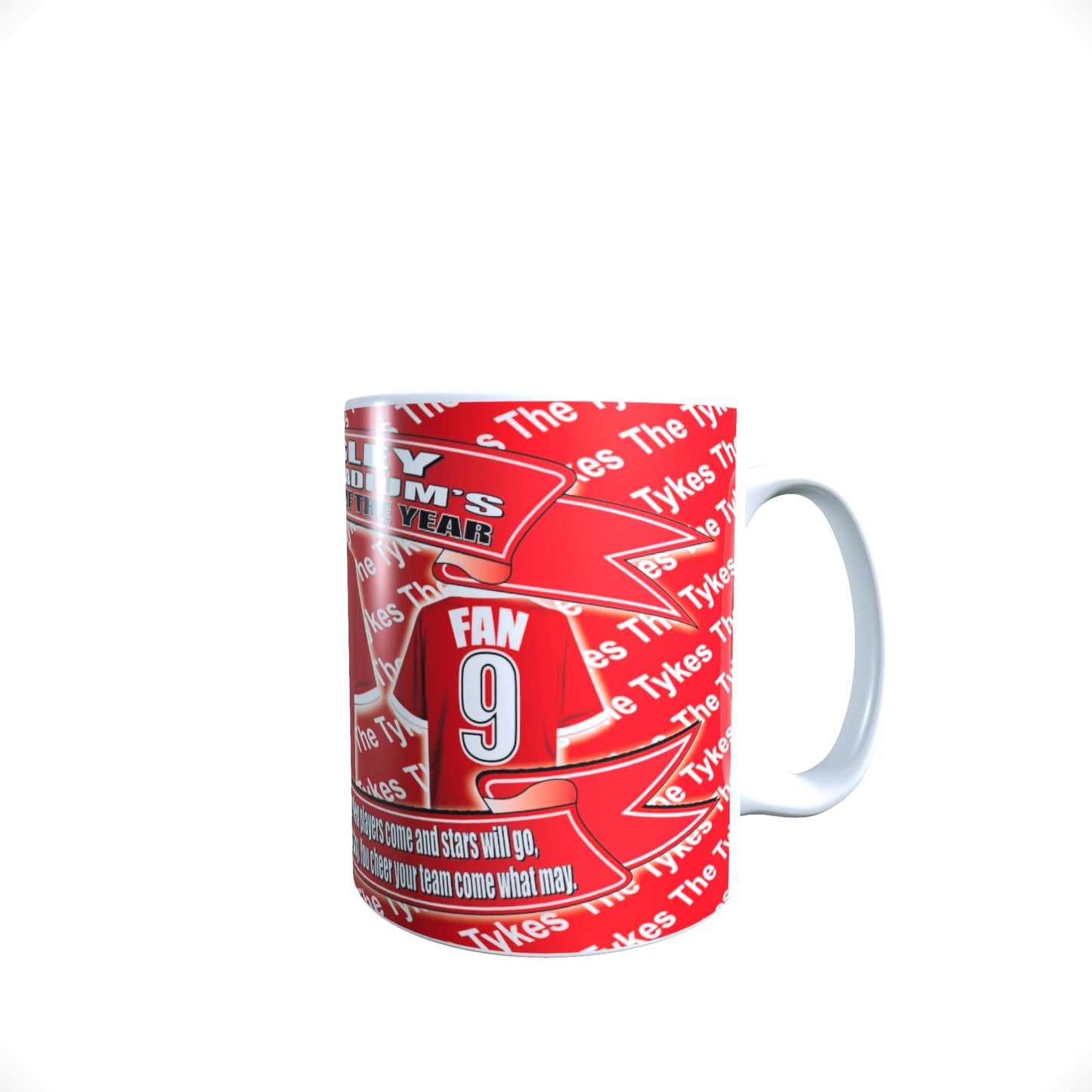 Barnsley Ceramic Football Team Shirt Mug Gift