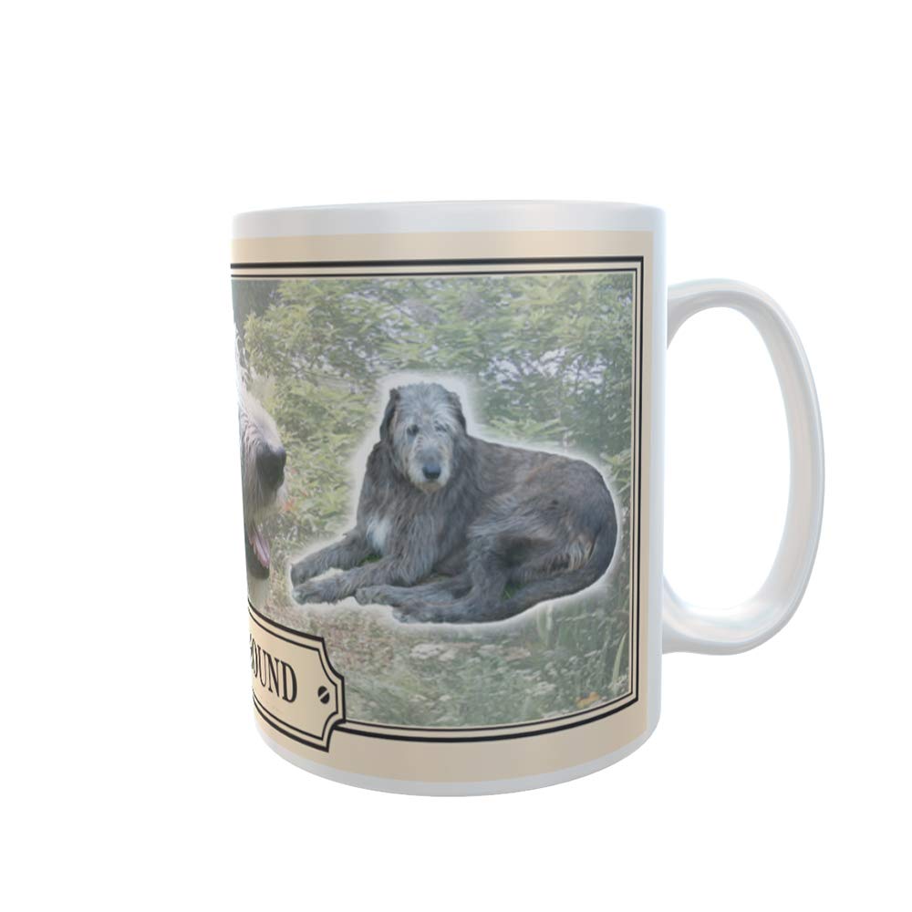 Irish Wolfhound Dog Breed Gift Mug with Treats