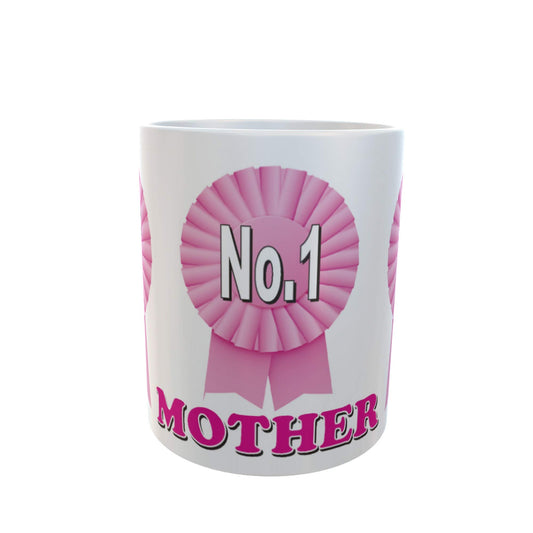 Simply The Best Mother Ceramic Rosette Gift Mug