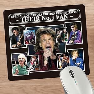 Greatest Rock n Roll Band 1960s Counterculture Icon Mouse Mat Gift - STONES