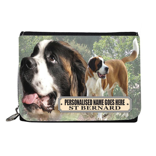 St Bernard Personalised Dog Breed Gift Purse