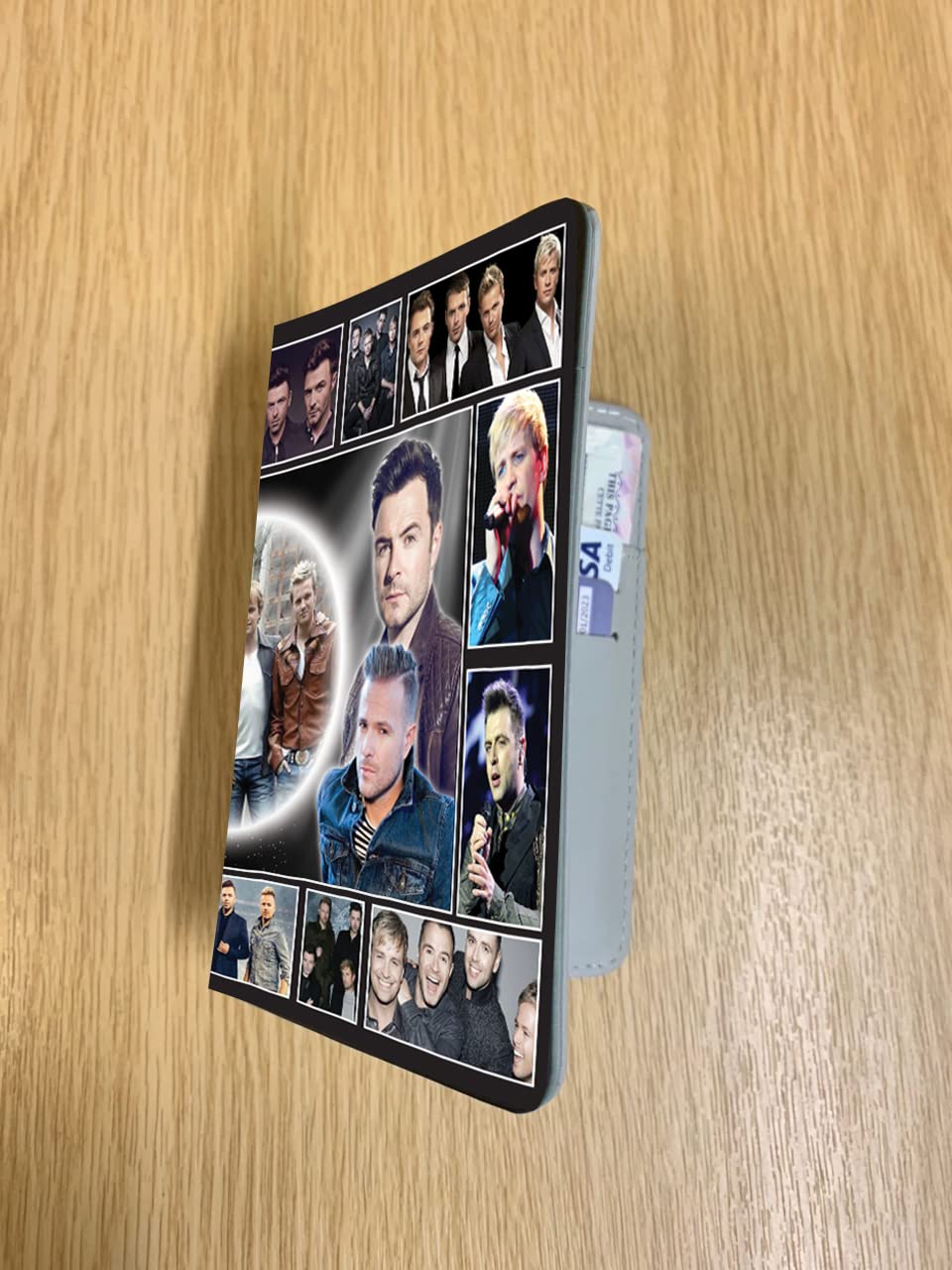 West 'Irish-Boy-Band' Life Icon Passport Case Holder Gift, Multicolour, M