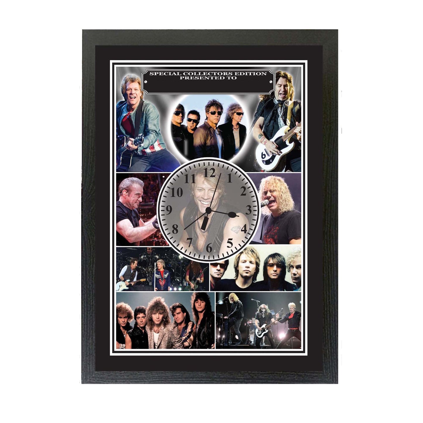 Jon Bon Jovi Personalised Icon Wall Clock