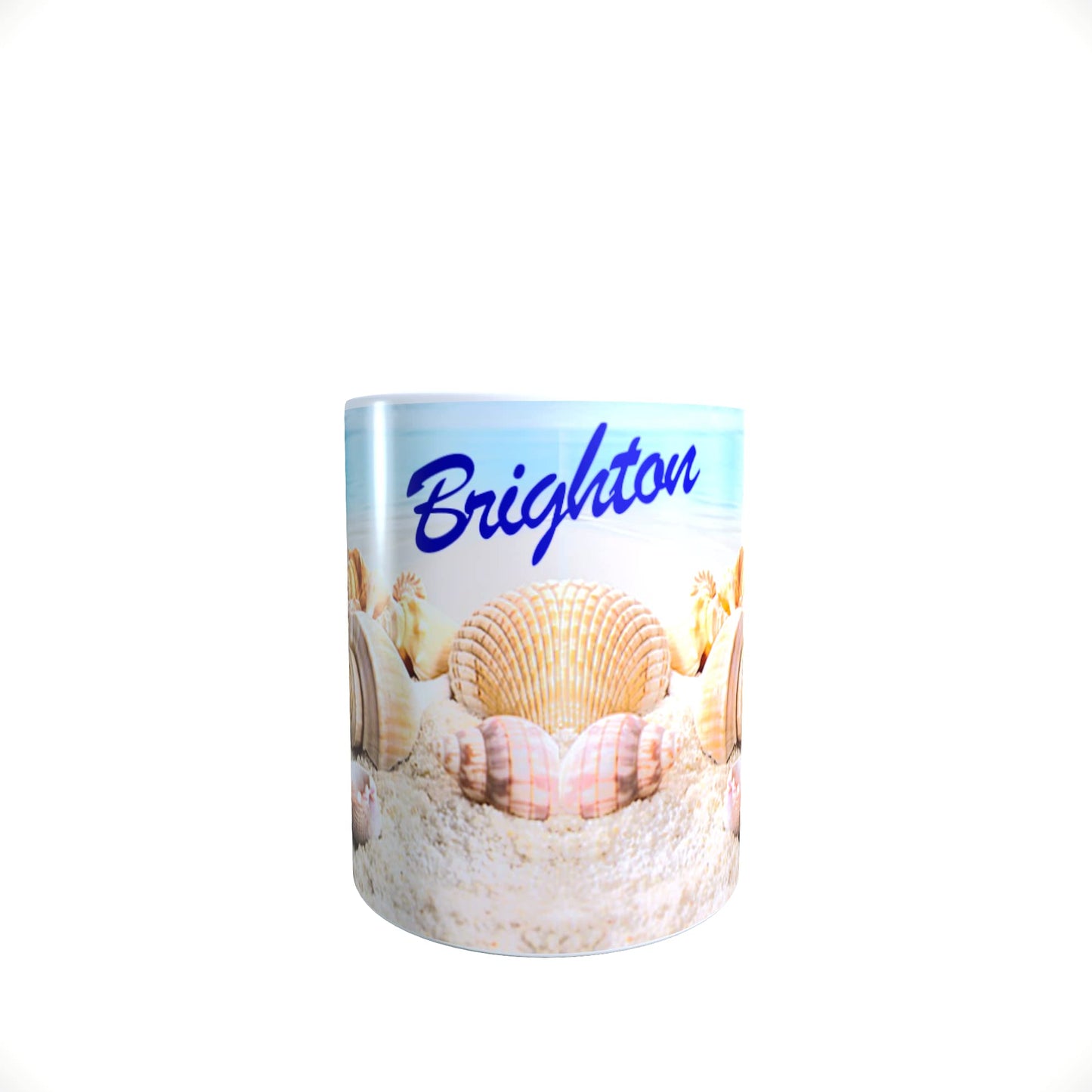 Seashells on The Seashore Personalised Mug Gift