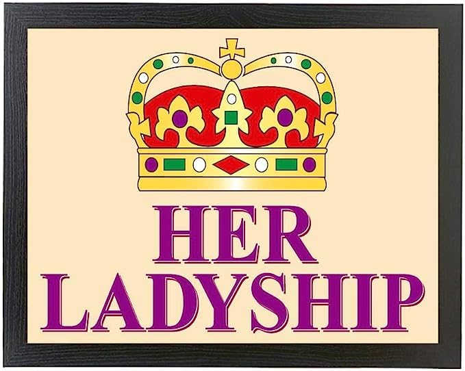 Her Ladyship Lap Tray And Mug Gift Set