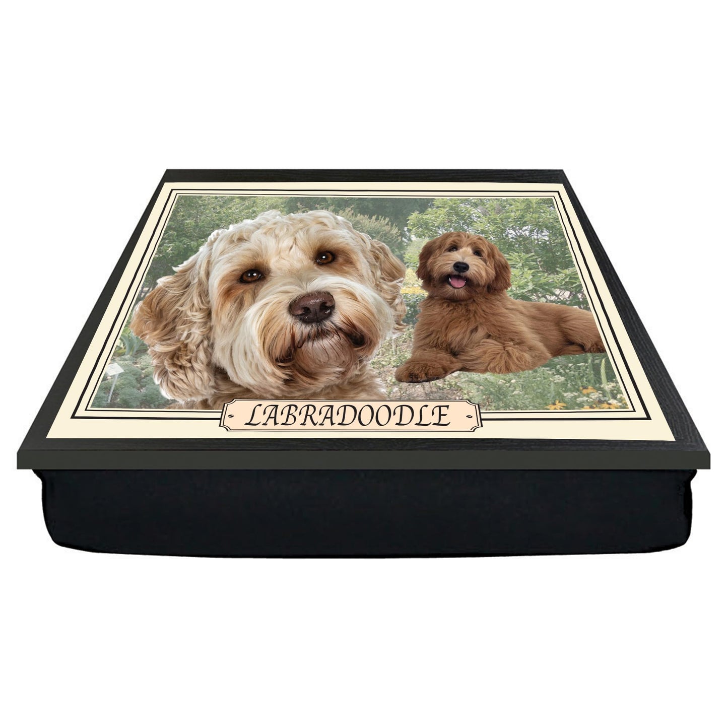 Labradoodle Dog Breed Lap Tray Gift Present
