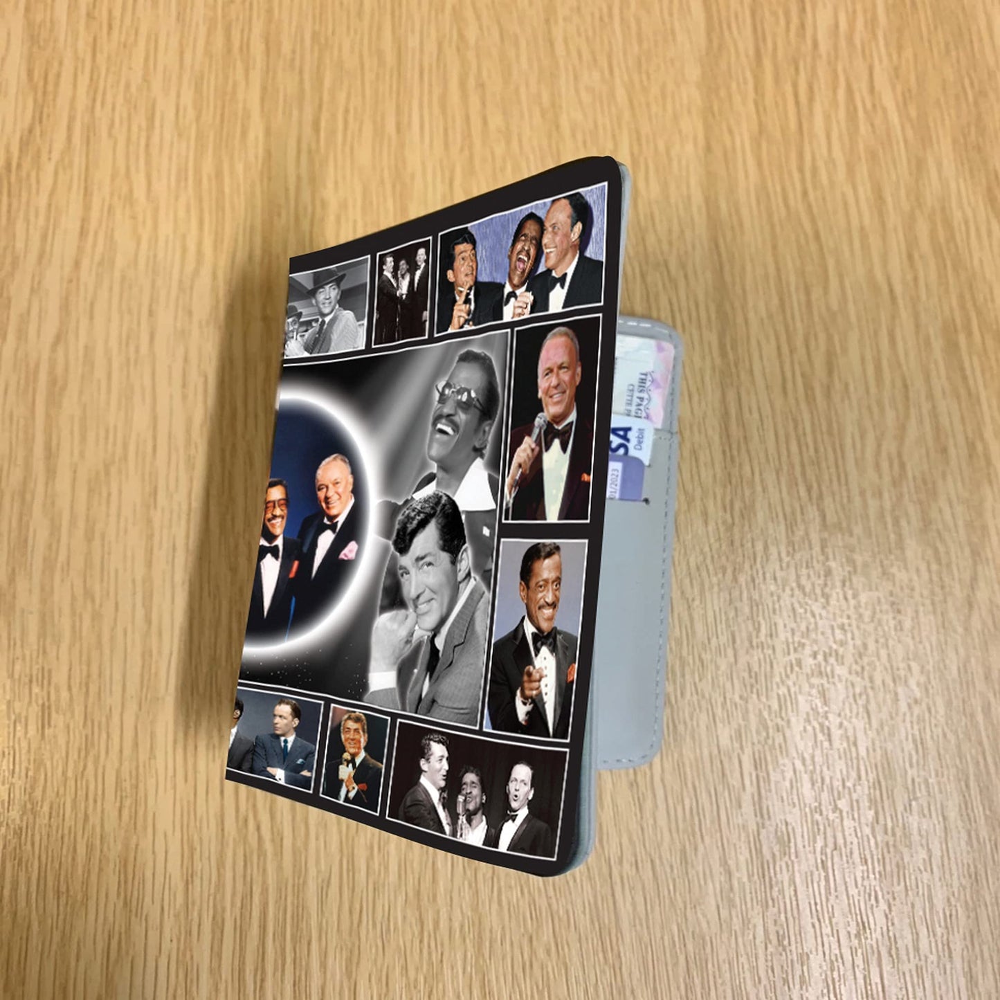 The Rat Pack Icon Travel Passport Case Holder Gift