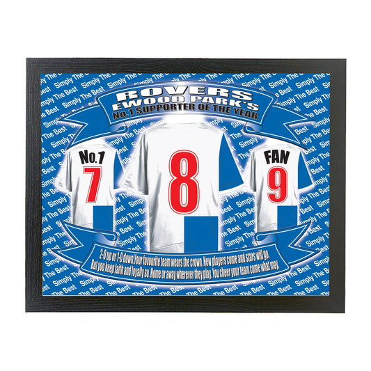 Blackburn Football Shirt Picture Gift