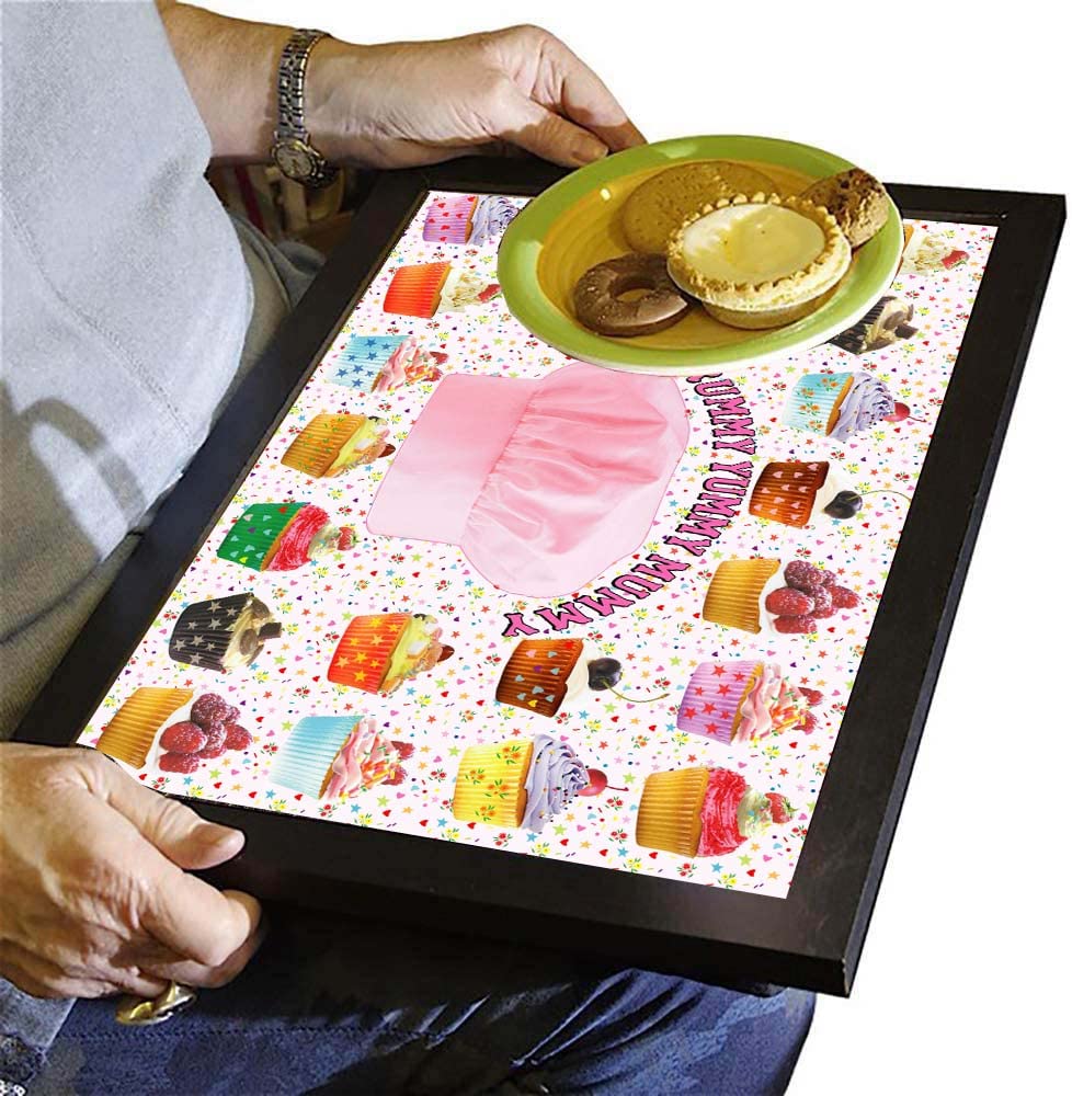 Scrummy Yummy Mummy Cup Cake Lap Tray