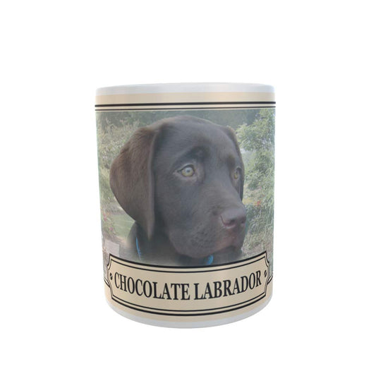 Chocolate Labrador Dog Breed Gift Mug