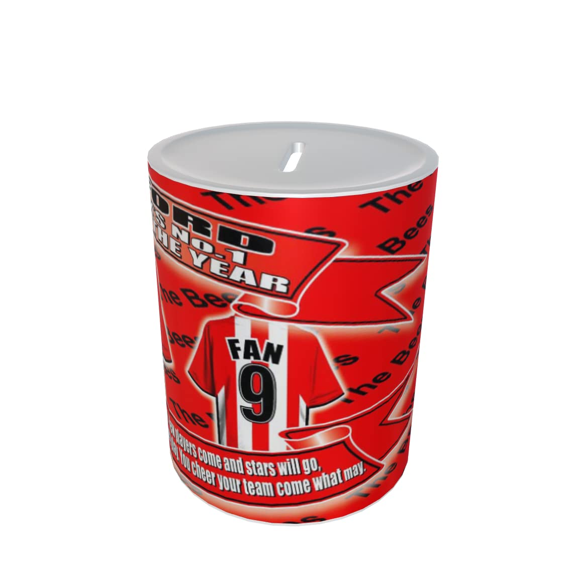 Brentford Football Shirt Ceramic Money Box Gift