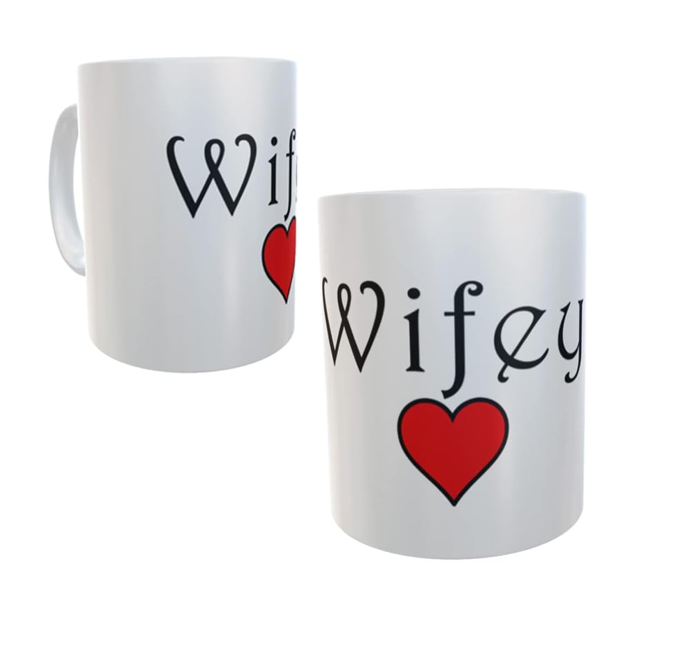 Wife (ey) Love Heart Valentine's Day Any Occasion Mug Gift