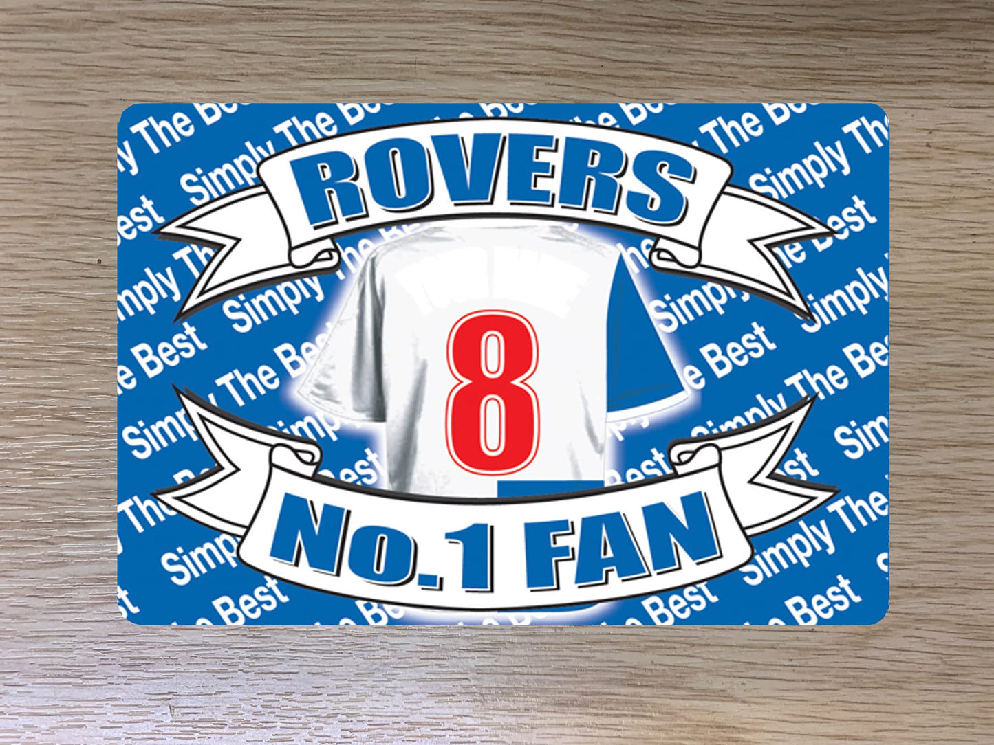 Blackburn Football Shirt Travel Passport Wallet Holder Team Case Gift Present