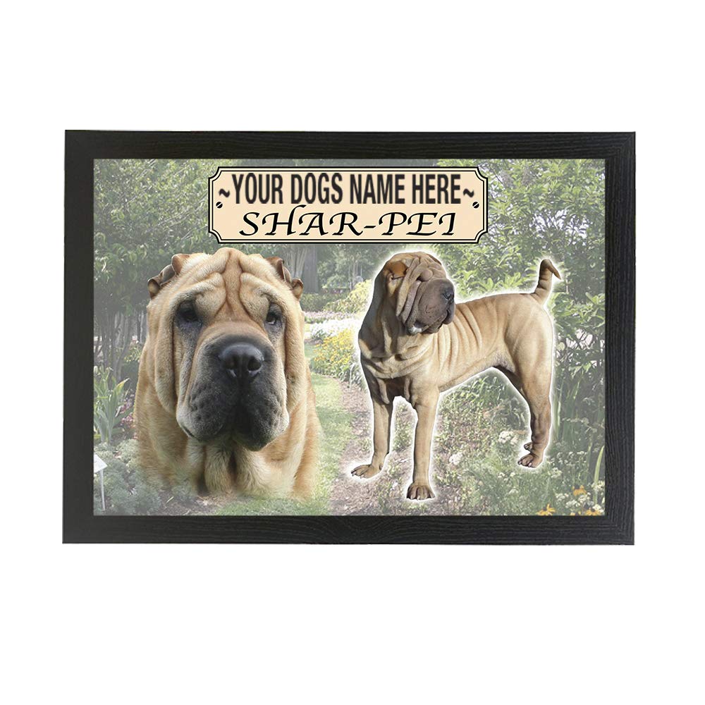 Shar-Pei Personalised Dog Breed Gift Lap Tray