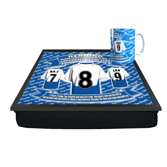 Reading Football Shirt Lap Tray And Mug Gift Set