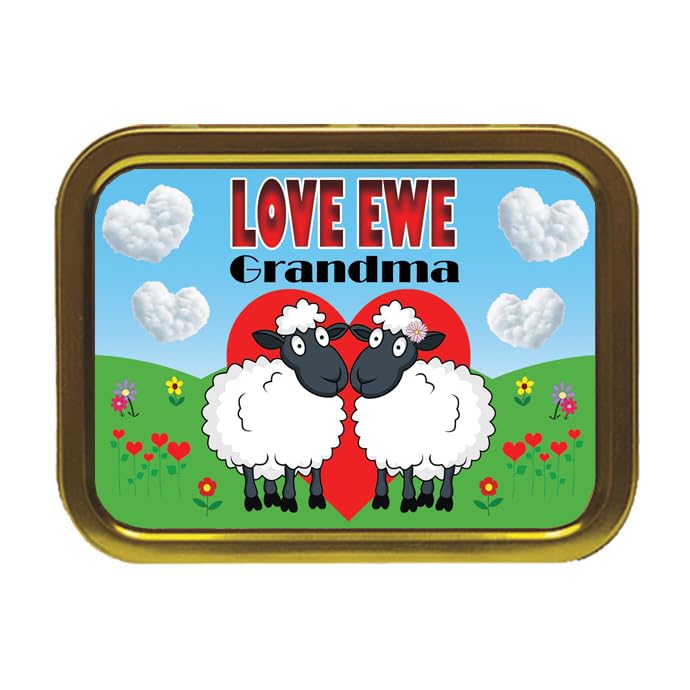 Love Ewe Male And Female Personalised Cute Sheep Tobacco Storage Tin & Products
