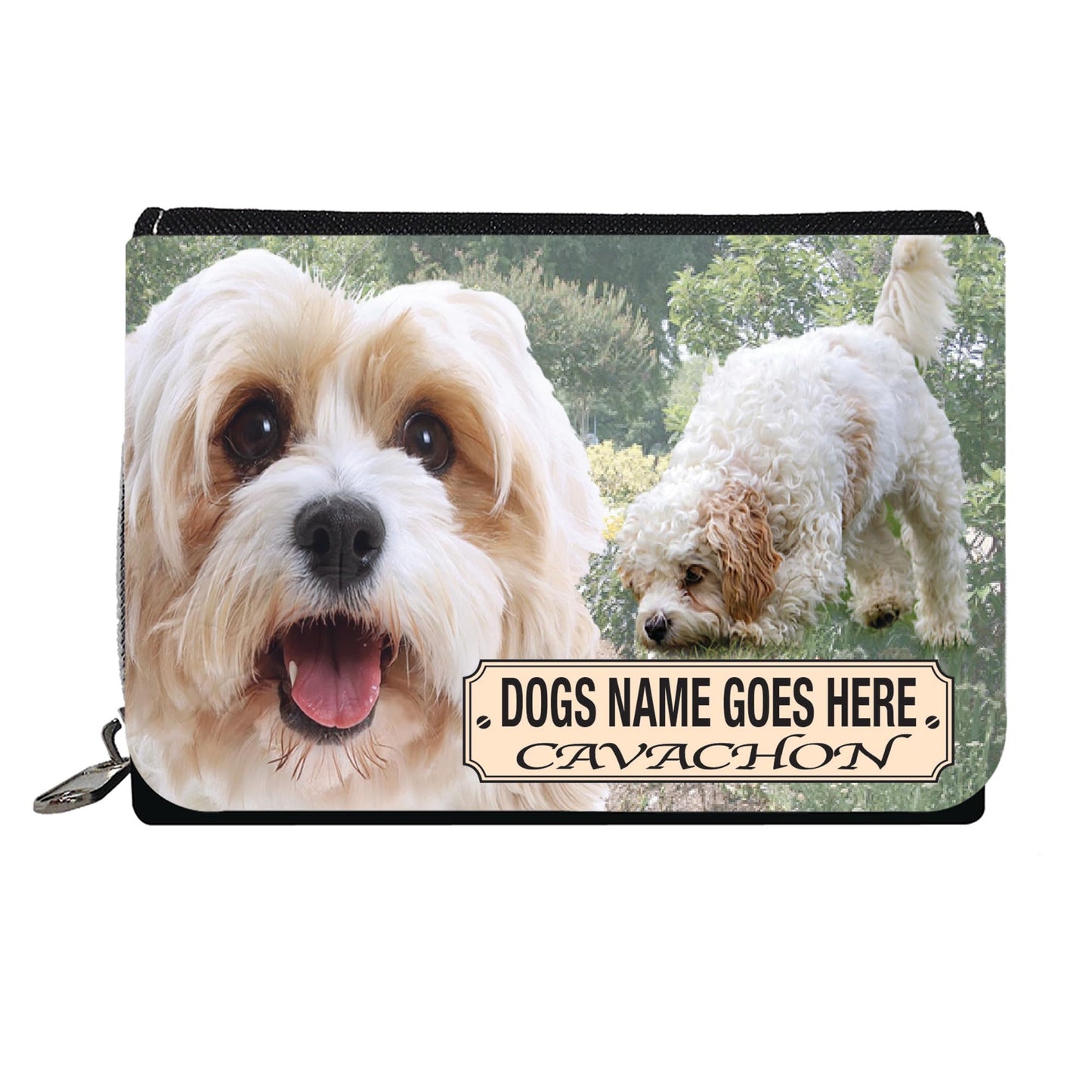 Cavachon Personalised Dog Breed Gift Purse