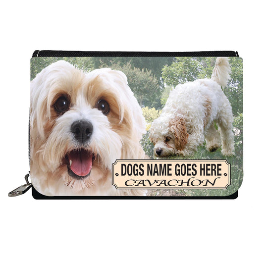 Cavachon Personalised Dog Breed Gift Purse