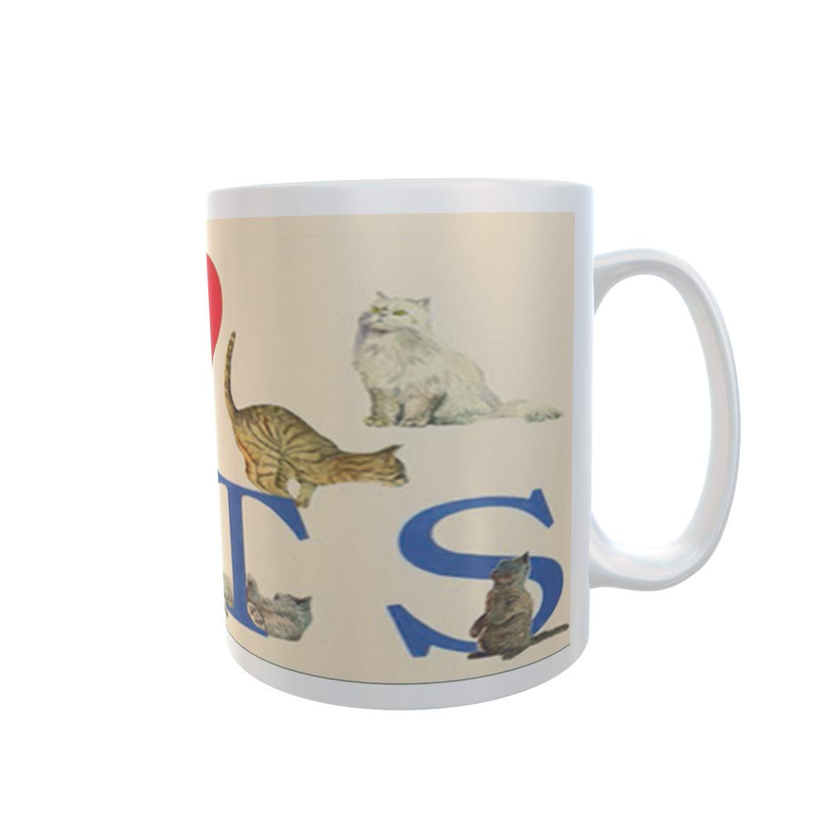 I Love Cats Gift Mug