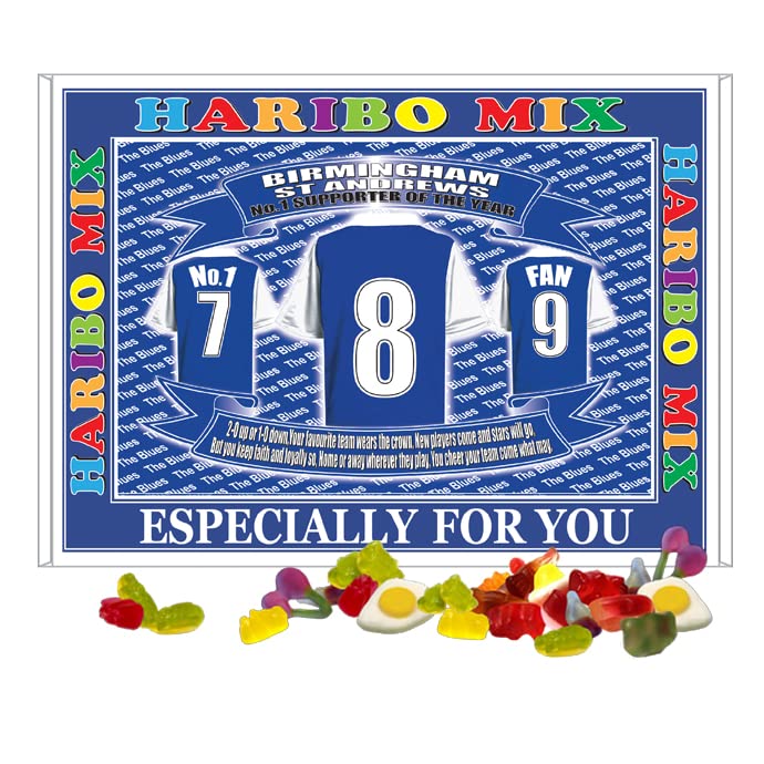 Birmingham Football Shirt Gift Boxed Sweets
