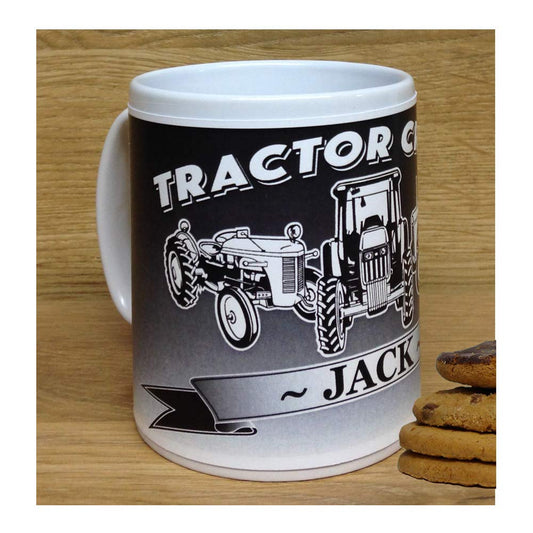 Tractor Crazy Personalised Hobby Gift Mug