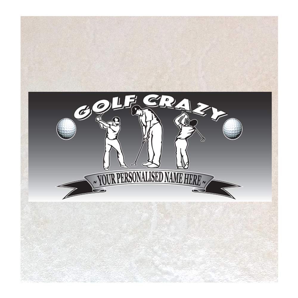 Golf Crazy Personalised Sports Hobby Gift Mug