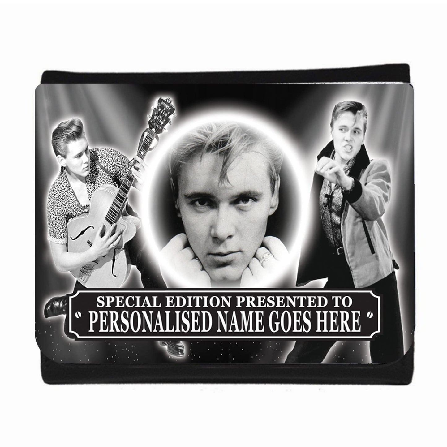 Billy Fury Music Icon Personalised Wallet Gift