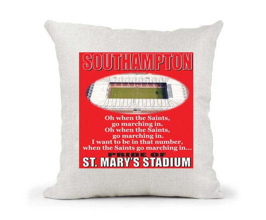 South(ampton) Football Anthem Song Chant Cushion Cover Gift