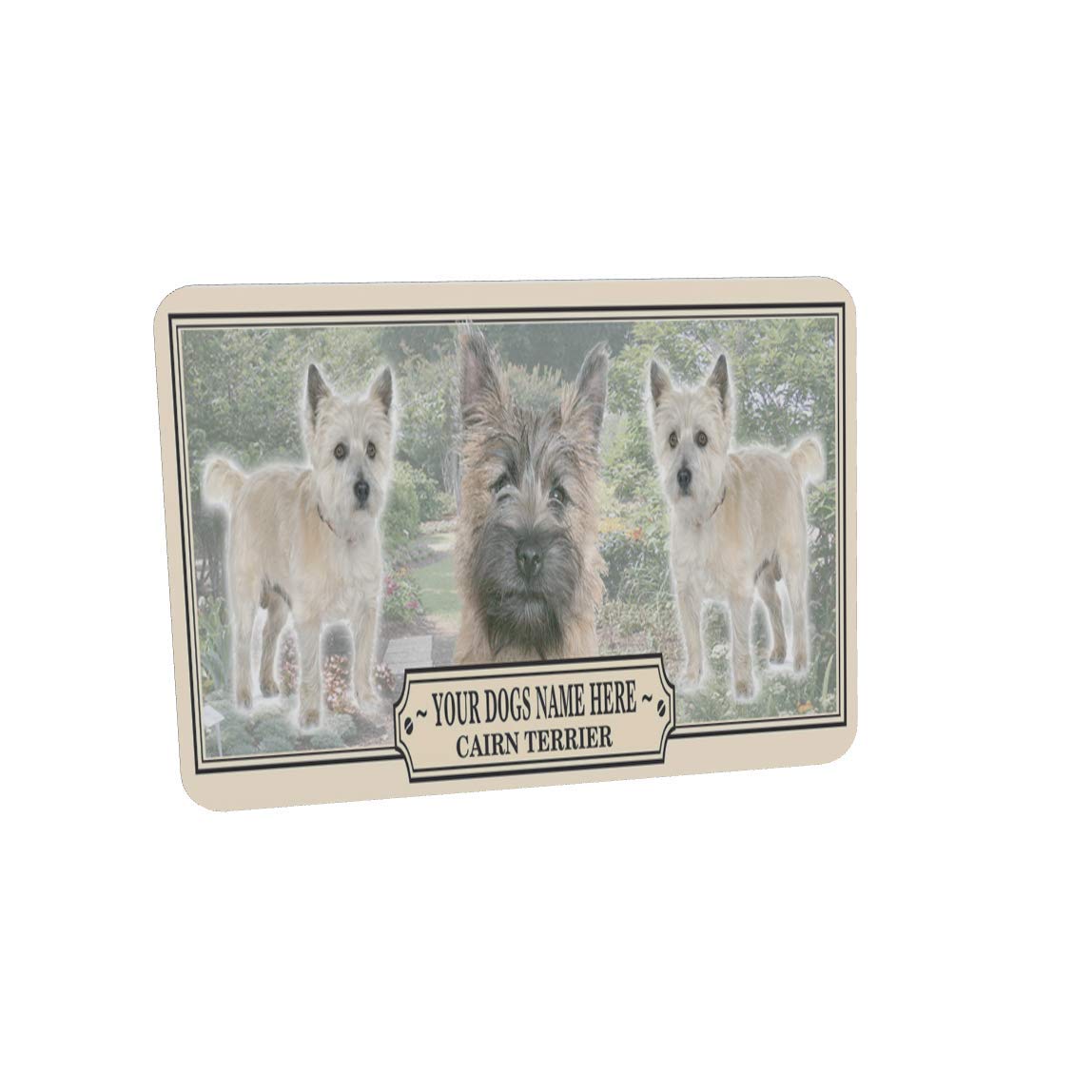 Cairn Terrier Personalised Dog Breed Mouse Mat Gift