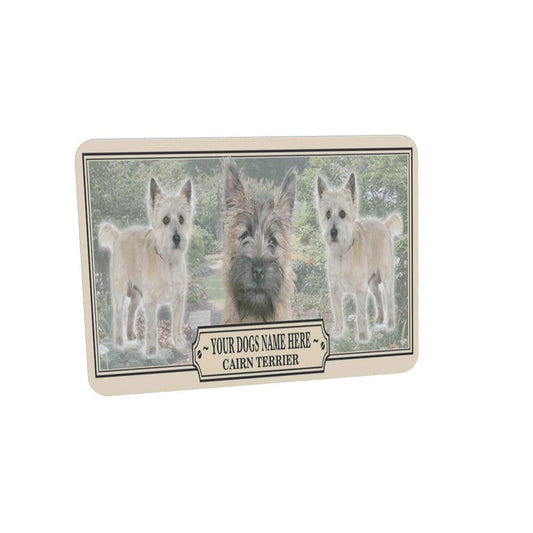 Cairn Terrier Personalised Dog Breed Mouse Mat Gift
