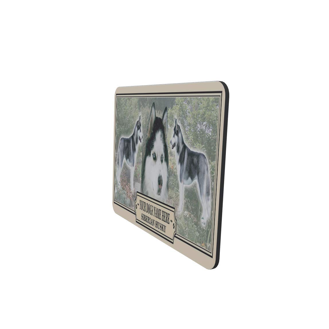 Siberian Husky Personalised Dog Breed Mouse Mat Gift