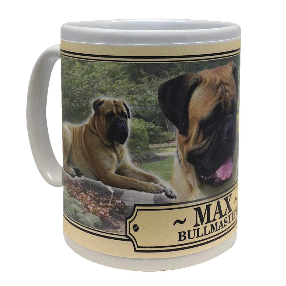 Bullmastiff Personalised Dog Breed Gift Mug