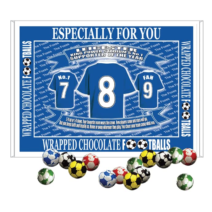Leicester Football Shirt Gift Boxed Sweets