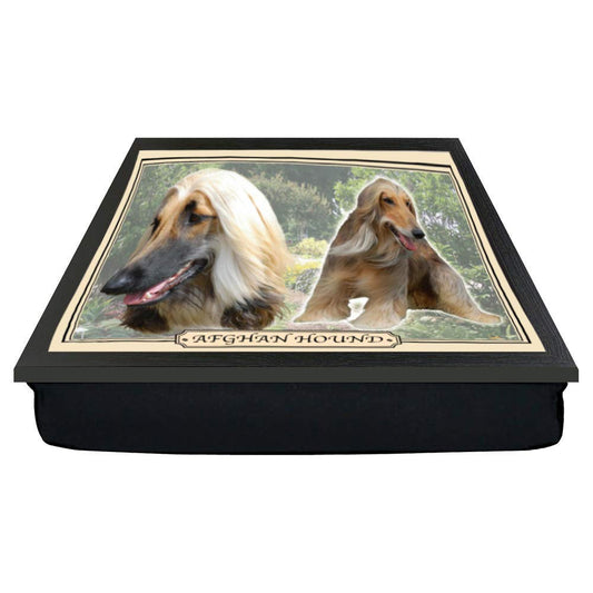 Afghan Hound Dog Breed Gift Lap Tray