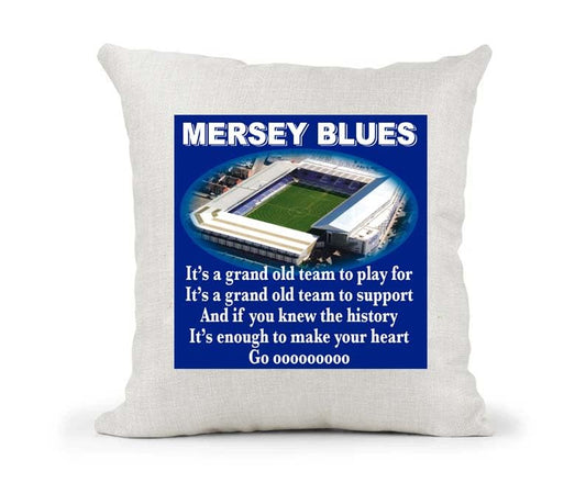 The People's Club Football Anthem Song Chant Cushion Cover Gift