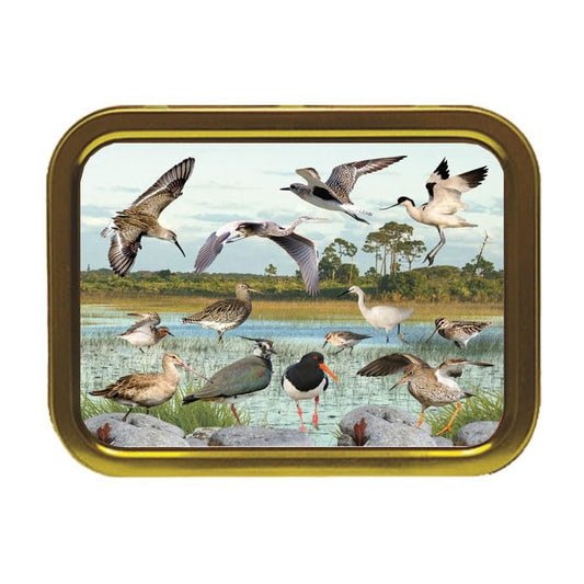 British Wetland Bird Tobacco Storage Tin & Products Ornithophile Birder