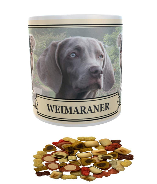 Weimaraner Dog Breed Gift Mug with Treats